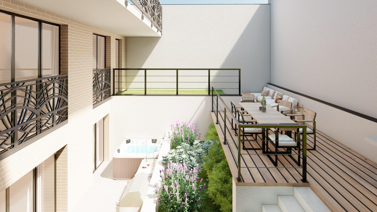 À contrebas - Vue 4